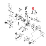 Horizon Fitness Elliptical Console Down Black Wire 1200mm 24AWG 1000101658