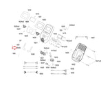 Horizon Fitness Elliptical Left Membrane Keypad 162 x 95 1000375783