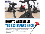 Schwinn Nautilus IC IC2 Stationary Bike Resistance Knob Assembly 1000514230 Formerly 004-7116