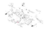 Horizon Fitness Elliptical Back Frame Set Semi Assembly 1000426503