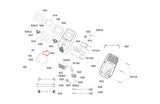 Horizon Fitness EP703 EP284 Elliptical Upper Console Cover 1000412539