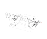 Matrix Fitness Upright Bike Console Upper Cover 1000226667