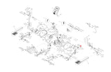 Horizon Fitness Elliptical Right Crank Sleeve Set Semi Assembly 1000426519