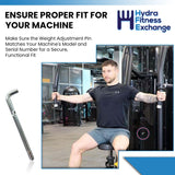 FreeMotion Gold's Gym Lifestyler Strength System Weight Adjustment Pin 193926