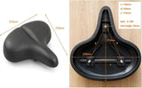 Precor Indoor Cycle Saddle Seat 3 Bolts Base L 270mm (10.63") x W 275mm (10.83")