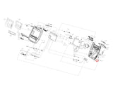 Matrix Fitness Upright Bike Console Back Cover 1000226718