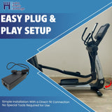 Life Fitness Treadmill  Power Supply Cord DC Adapter 2.5, 24V 0017-00003-1091