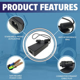 Life Fitness Treadmill  Power Supply Cord DC Adapter 2.5, 24V 0017-00003-1091