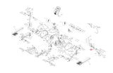 Horizon Fitness Elliptical Right Down Arm Rest Set Semi Assembly 1000462667