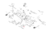 Horizon Fitness Elliptical Right Guide Rail set Semi Assembly 1000426504