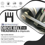 Matrix Fitness Stepper Step Poly-V Carlisle Pulley Drive Belt 380-J8 004161-00