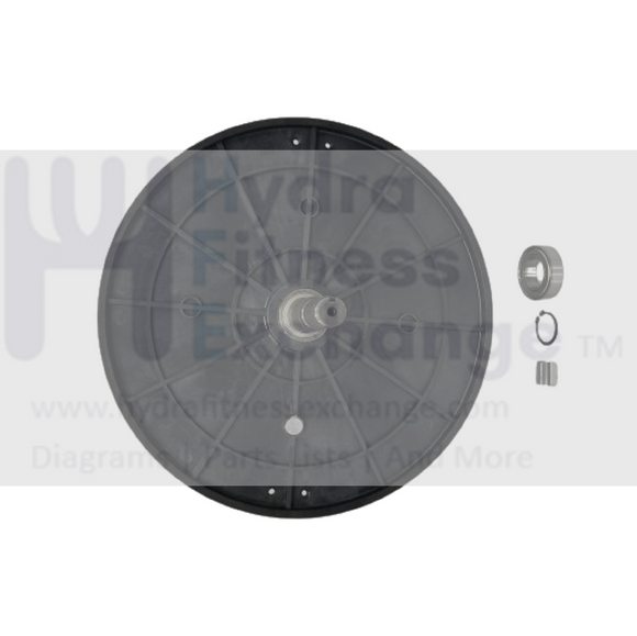 AFG 3.1AE 4.1AE E7 E9 Elliptical Crank Axle Drive Set With Flywheel 1000217586-hydrafitnessparts