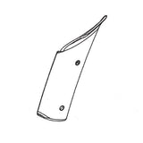 AFG - Advanced Fitness Group EP585 TM438E TM439E Elliptical Left Rear Pulse Grip Plastic Cover 1000300260-hydrafitnessparts