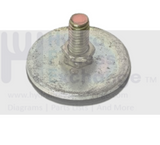 AFG Fitness Gear Vision Fitness Treadmill Side Leveling Foot Leveler MB0304044D-hydrafitnessparts