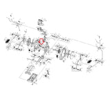 AFG Horizon Fitness EP187 EP199 Elliptical 8 Pin Console Mast Cable 1600mm 072681-hydrafitnessparts