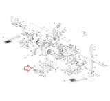 AFG Horizon Fitness EP594 EP595B EP716 EP283 Elliptical Stabilizer Tube Back Cover 1000355000-hydrafitnessparts