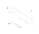 AFG Horizon Fitness Treadmill Console Mast Right Down Cover 1000223419-hydrafitnessparts