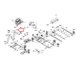 AFG Horizon Livestrong Treadmill Console Connected Middle Wire 1200L 1000304063-hydrafitnessparts