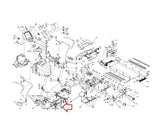 AFG Horizon Matrix Fitness Livestrong Treadmill Foot Lock Latch Spring 005438-00-hydrafitnessparts