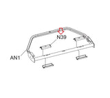 AFG Horizon Merit Fitness Treadmill Heart Rate Pulse Hand Sensor Grip Set 098282-hydrafitnessparts