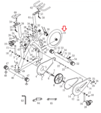Bodysolid BFSB10 Best Fitness Stationary Bike Flywheel BFSB-21-hydrafitnessparts