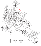Bodysolid BFSB10 Best Fitness Stationary Bike Stopper Set BFSB-30-hydrafitnessparts