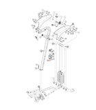 Bodysolid G1S G2B G3S G4I G5S Strength System Water Bottle Holder JWBH-hydrafitnessparts