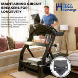 Bowflex BXT 116 Treadmill Power Entry On Off Push Circuit Breaker 15A 800-4775-hydrafitnessparts