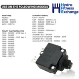 Bowflex BXT 116 Treadmill Power Entry On Off Push Circuit Breaker 15A 800-4775-hydrafitnessparts