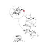 Bowflex Schwinn Nautilus Treadmill DC Drive Motor with Flywheel 1000511611-hydrafitnessparts