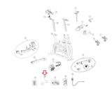 Bowflex Schwinn Stationary Bike 3LB Single Neoprene Dumbbell 1000513093 & 8022700-hydrafitnessparts