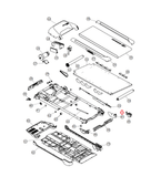 Bowflex Treadmill Lever Deck Storage Sub Assembly 1000511980-hydrafitnessparts