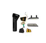 Matrix Fitness Treadmill Left Hand Pulse Grip Set Semi Assembly 1000450780