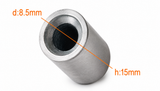 Strength System Cable Stop Sleeve 15x8.5mm Fit 4mm Steel Rope Gym Cable Replacement Part