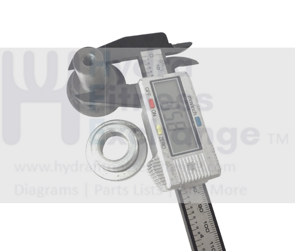 Cybex 350A Arc Trainer Elliptical Foot Leveler 45-94-100-hydrafitnessparts