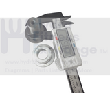 Cybex 350A Arc Trainer Elliptical Foot Leveler 45-94-100-hydrafitnessparts