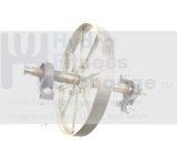 Cybex 600A 610A 620A 630A 772AT 625A 626A Elliptical Pulley Crankshaft Assembly 600AK002-hydrafitnessparts