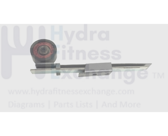 Cybex 600T Treadmill Belt Tensioner Idler Pulley AF-15550 & HB-15549-hydrafitnessparts