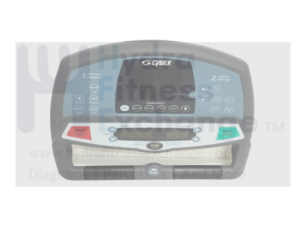Cybex 600T Treadmill Display Console Panel AD-61564 & PL-05150 ...