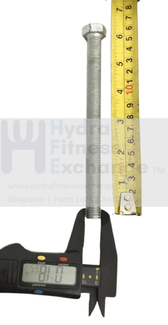 Cybex 600T Treadmill Rear Roller Bolt 6