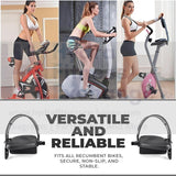 Cybex 625C 625R 750C 750R Stationary Bike Right Pedal Pair Without Straps-hydrafitnessparts
