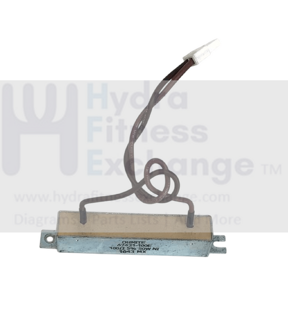 Cybex 750T 751T 770T 525T 790T 625T Treadmill Dynamic Brake Resistor with Cable MFR- 67421-100E & RE-23040-hydrafitnessparts