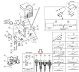 Cybex 751T 790T 525T 625T 770T Treadmill Power Cord Cable 15A 220V AW-20281-hydrafitnessparts