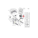 Cybex 770T 790T Treadmill Handset Kit W/Membrane KPL-23294-hydrafitnessparts