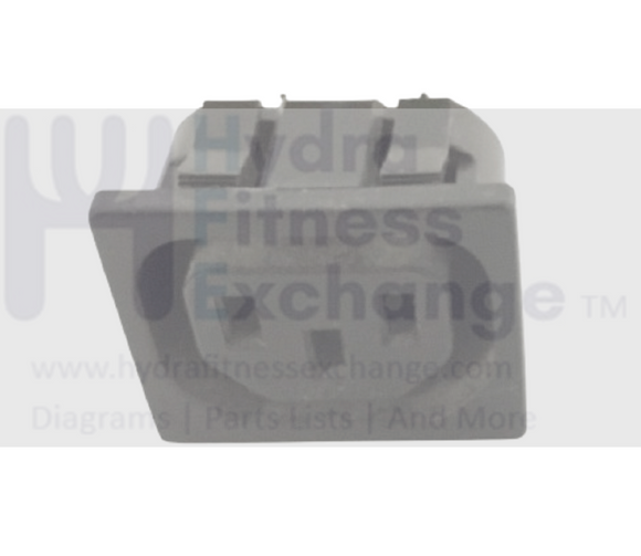 Cybex 800S-CT Stepper Step Power 120v Courtesy Plug 85-65-100-hydrafitnessparts