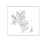 Cybex Elliptical Decal Logo Snap Fitness 750A-410-hydrafitnessparts