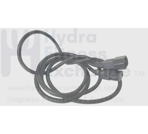 Cybex Elliptical Power Supply Cord 115V 60Hz AW-14007 & EW600007-hydrafitnessparts