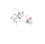 Cybex Life Fitness Strength System Washer Plate 1.97 OD x .447 7322301-hydrafitnessparts