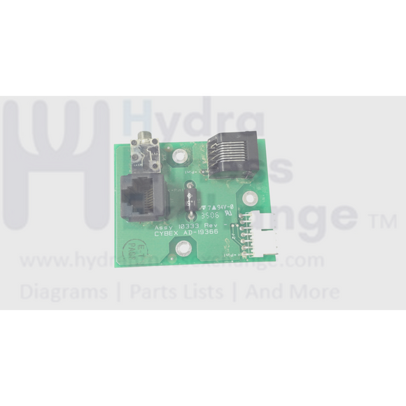 Cybex Pro + 550T Treadmill C-Safe PCA Board MFR-5065 & AD-19366-hydrafitnessparts
