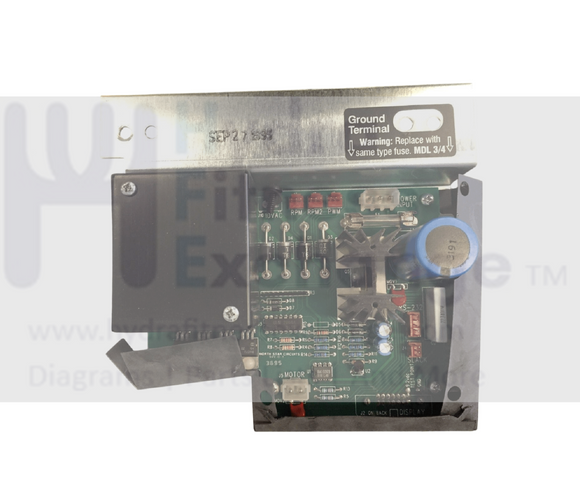 Cybex Recumbent Bike Lowe Motor Control Board Controller AX-19512-Q-hydrafitnessparts